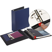 1" EasyOpen D-Ring Binder, Navy Blue