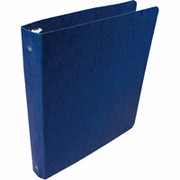 1" Presstex Round-Ring Binder, Dark Blue