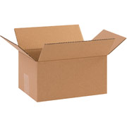 10"(L) x 7"(W) x 5"(H) - Staples Corrugated Shipping Boxes