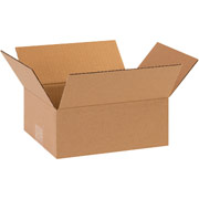 10"(L) x 8"(W) x 4"(H) - Staples Corrugated Shipping Boxes