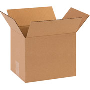 10"(L) x 8"(W) x 8"(H) - Staples Corrugated Shipping Boxes