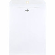 10" x 13" White Clasp Envelopes