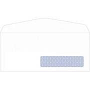 #10, Right Window Security-Tint Envelopes with Gummed Closure
