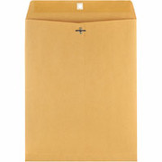 11-1/2" x 14-1/2" Brown Kraft Clasp Envelopes, 100/Box