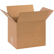 11"(L) x 9"(W) x 9"(H) - Staples Corrugated Shipping Boxes