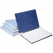 11" x 14 7/8", Light Blue Hanging Recycled Pressboard Data Binders