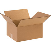 12"(L) x 10"(W) x 6"(H) - Staples Corrugated Shipping Boxes