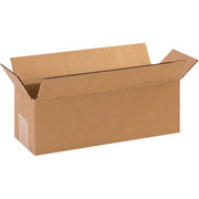 12"(L) x 4"(W) x 4"(H) - Staples Corrugated Shipping Boxes
