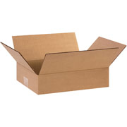 12"(L) x 9"(W) x 3"(H) - Staples Corrugated Shipping Boxes