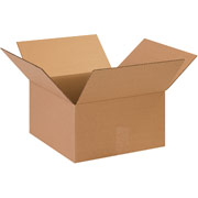 13-1/2"(L) x 13-1/2"(W) x 7-1/2"(H)- Staples Corrugated Shipping Boxes