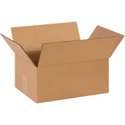 14"(L) x 10"(W) x 6"(H)- Staples Corrugated Shipping Boxes