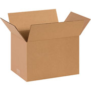 14"(L) x 10"(W) x 9"(H)- Staples Corrugated Shipping Boxes