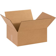 14"(L) x 12"(W) x 6"(H)- Staples Corrugated Shipping Boxes