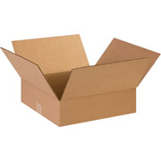 14"(L) x 14"(W) x 4"(H)- Staples Corrugated Shipping Boxes