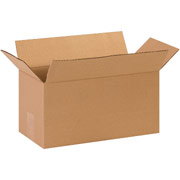 14"(L) x 7"(W) x 7"(H)- Staples Corrugated Shipping Boxes