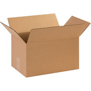 14"(L) x 9"(W) x 8"(H)- Staples Corrugated Shipping Boxes