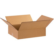 15"(L) x 12"(W) x 4"(H)- Staples Corrugated Shipping Boxes