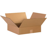 15"(L) x 15"(W) x 4"(H)- Staples Corrugated Shipping Boxes