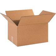 16-1/4"(L) x 12-1/4"(W) x 9-5/16"(H)- Staples Corrugated Shipping Boxes