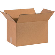 16"(L) x 10"(W) x 10"(H)- Staples Corrugated Shipping Boxes