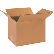 17"(L) x 13"(W) x 13"(H)- Staples Corrugated Shipping Boxes