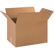 18"(L) x 12"(W) x 12"(H) - Staples Corrugated Shipping Boxes