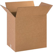 18"(L) x 12"(W) x 18"(H)- Staples Corrugated Shipping Boxes
