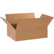 18"(L) x 12"(W) x 6"(H)- Staples Corrugated Shipping Boxes