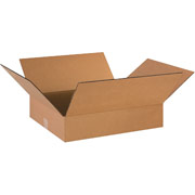 18"(L) x 16"(W) x 4"(H)- Staples Corrugated Shipping Boxes