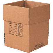 18"(L) x 18"(W) x 24"(H)- Staples Deluxe Moving Boxes