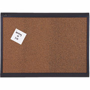 18" x 24" Designer Cork Bulletin Board w/Plastic Frame