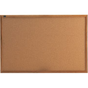 2' x 3' Commercial Cork Bulletin Board w/Oak Frame