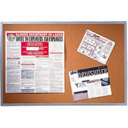 2' x 3' Economy Bulletin Board w/Aluminum Frame