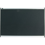 2' x 3' Prestige Black Embossed Foam Bulletin Board w/Aluminum Frame