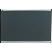 2' x 3' Prestige Gray Diamond Mesh Fabric Board w/Aluminum Frame