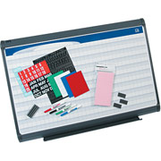 2' x 3' Prestige Plus Magnetic Planning System, 1" Grid Pattern