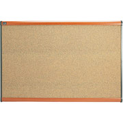 2' x 3' Prestige™ Colored Cork Board w/Light Cherry Frame