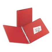 2" Economy Round-Ring Binder, Red