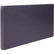 2" Heavy-Duty 11" x 17" Round-Ring Binder w/Metal Hinges, Black