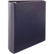 2" Wilson Jones®  Heavy-Duty 6" x 9 1/2" Round-Ring Binder w/Fabric Hinges, Black