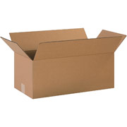 20"(L) x 10"(W) x 8"(H)- Staples Corrugated Shipping Boxes