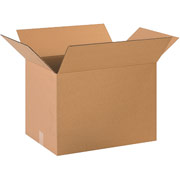 20"(L) x 14"(W) x 14"(H)- Staples Corrugated Shipping Boxes