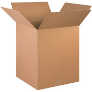 20"(L) x 20"(W) x 25"(H)- Staples Corrugated Shipping Boxes