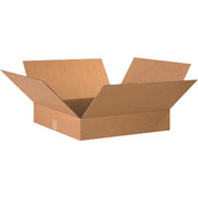 20"(L) x 20"(W) x 4"(H)- Staples Corrugated Shipping Boxes