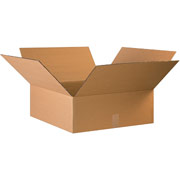 22"(L) x 22"(W) x 8"(H)- Staples Corrugated Shipping Boxes