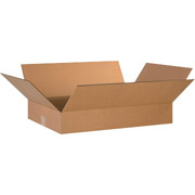 24"(L) x 16"(W) x 4"(H)- Staples Corrugated Shipping Boxes