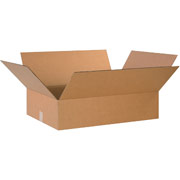 24"(L) x 18"(W) x 6"(H)- Staples Corrugated Shipping Boxes