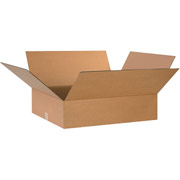 24"(L) x 20"(W) x 6"(H)- Staples Corrugated Shipping Boxes
