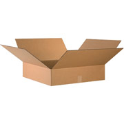 24"(L) x 24"(W) x 6"(H)- Staples Corrugated Shipping Boxes
