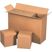 25-1/8"(L) x 8-3/8"(W) x 17-1/2"(H)- Staples Corrugated Shipping Boxes